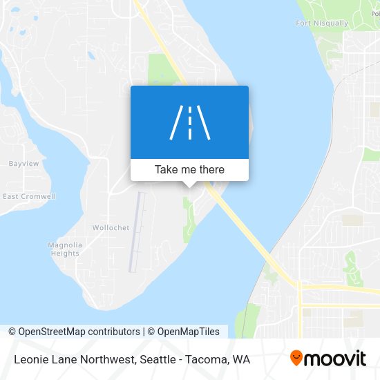 Mapa de Leonie Lane Northwest