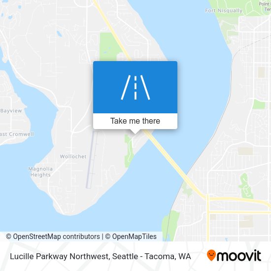 Lucille Parkway Northwest map