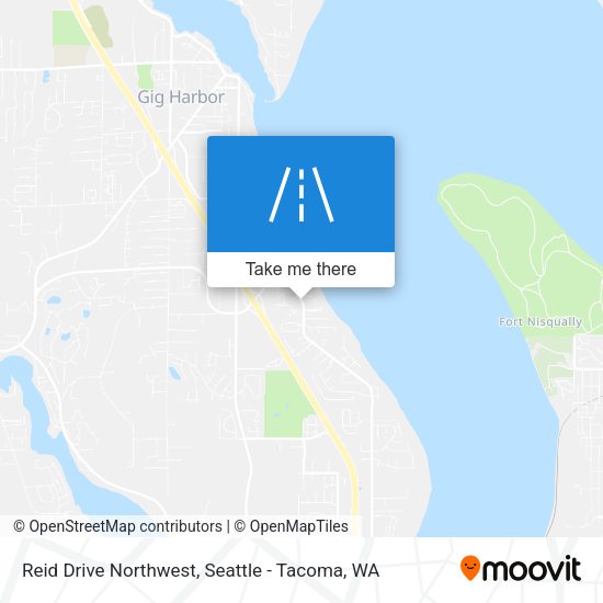 Reid Drive Northwest map