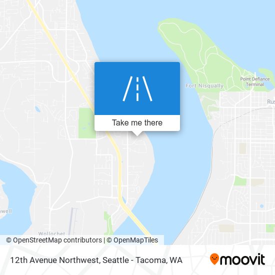 Mapa de 12th Avenue Northwest