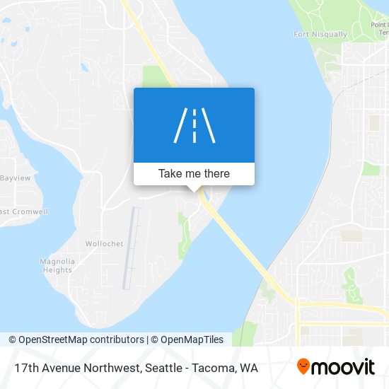 Mapa de 17th Avenue Northwest
