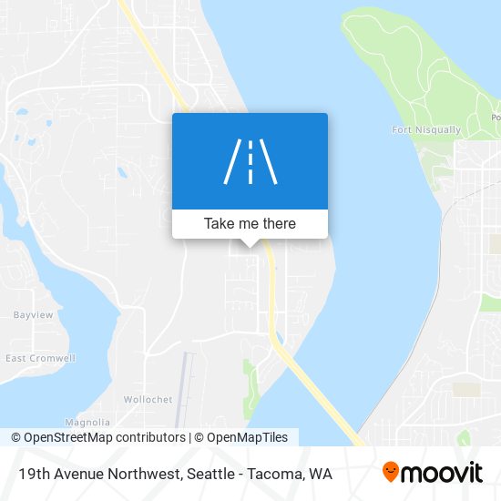 Mapa de 19th Avenue Northwest