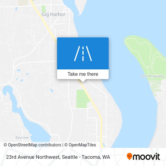 Mapa de 23rd Avenue Northwest