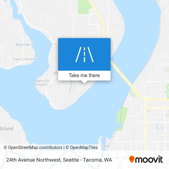 Mapa de 24th Avenue Northwest