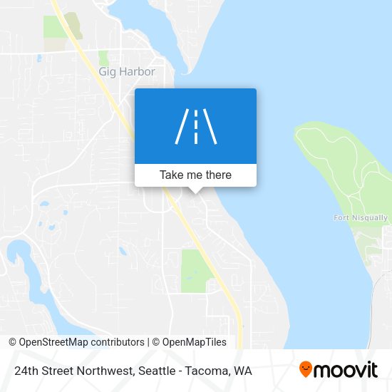 24th Street Northwest map