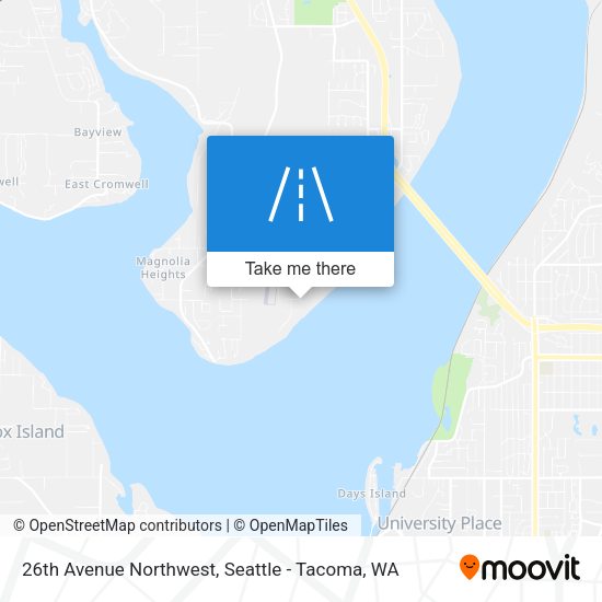 Mapa de 26th Avenue Northwest