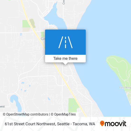 Mapa de 61st Street Court Northwest
