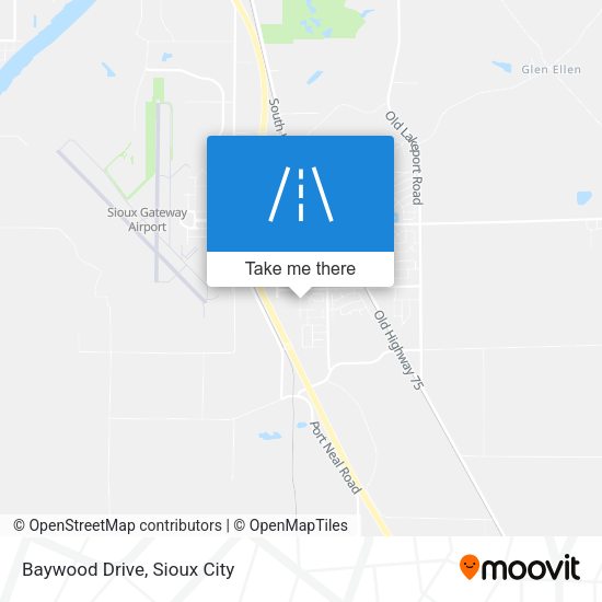 Baywood Drive map