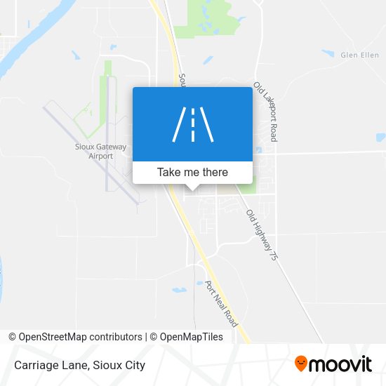 Mapa de Carriage Lane
