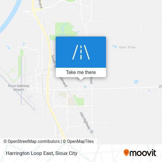 Mapa de Harrington Loop East