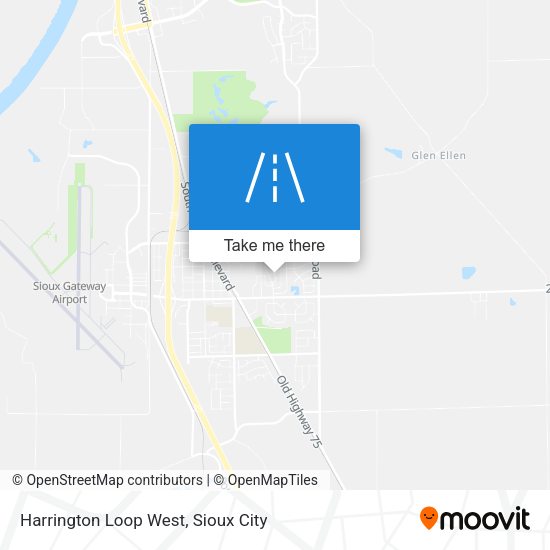 Harrington Loop West map
