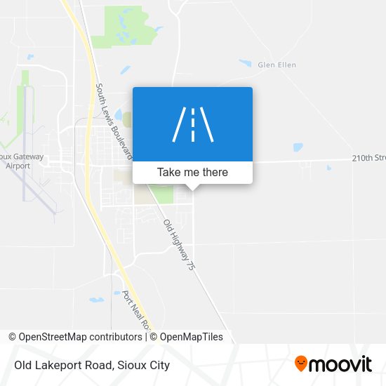 Mapa de Old Lakeport Road