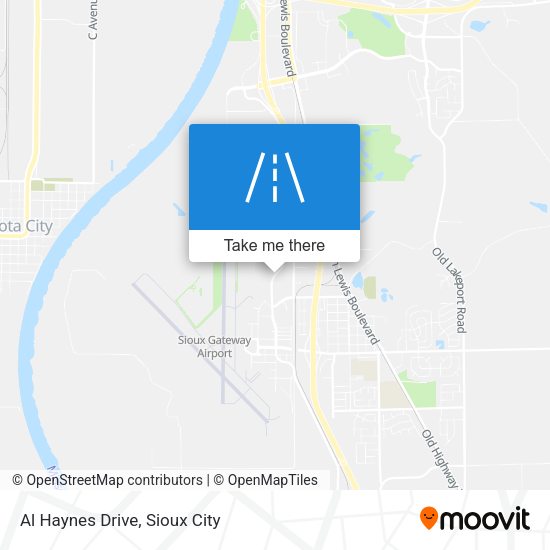 Mapa de Al Haynes Drive