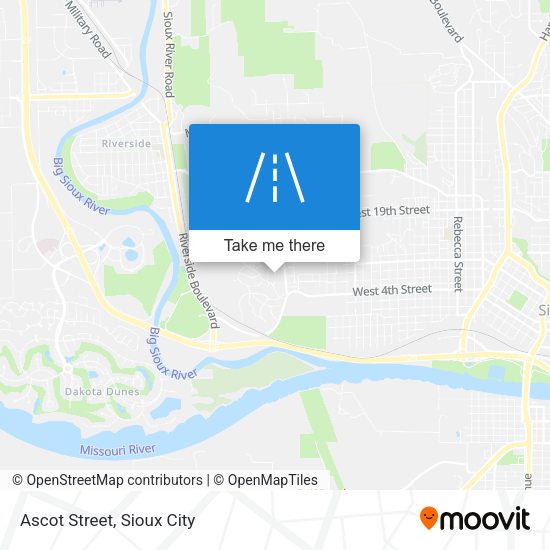 Mapa de Ascot Street