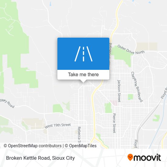 Broken Kettle Road map