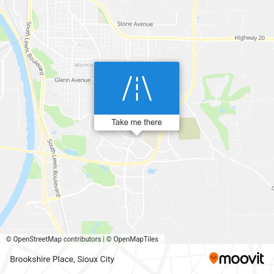 Mapa de Brookshire Place