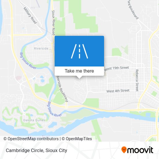 Cambridge Circle map