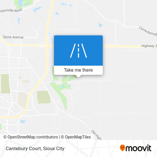 Cantebury Court map
