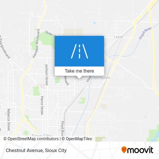 Chestnut Avenue map