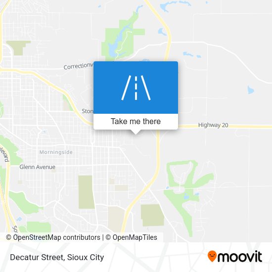 Decatur Street map
