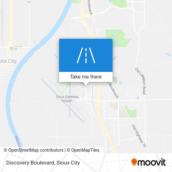 Mapa de Discovery Boulevard