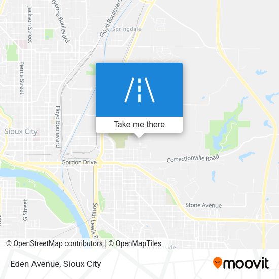 Eden Avenue map