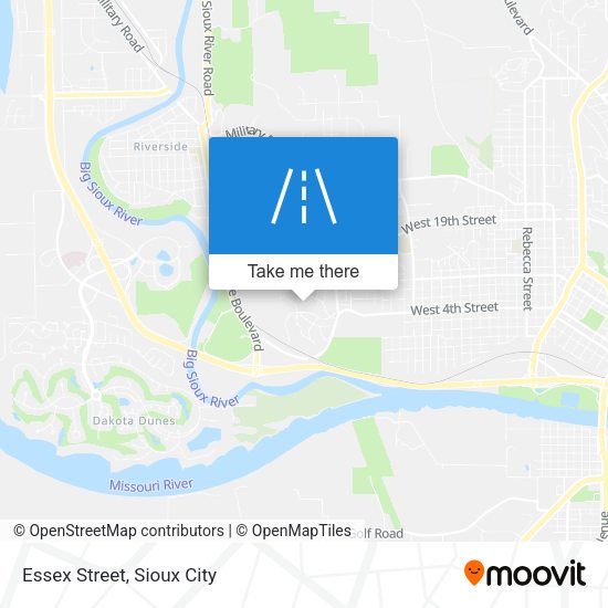 Mapa de Essex Street