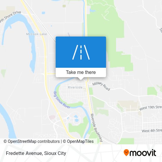 Mapa de Fredette Avenue