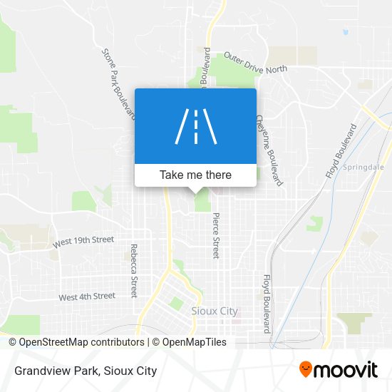 Mapa de Grandview Park