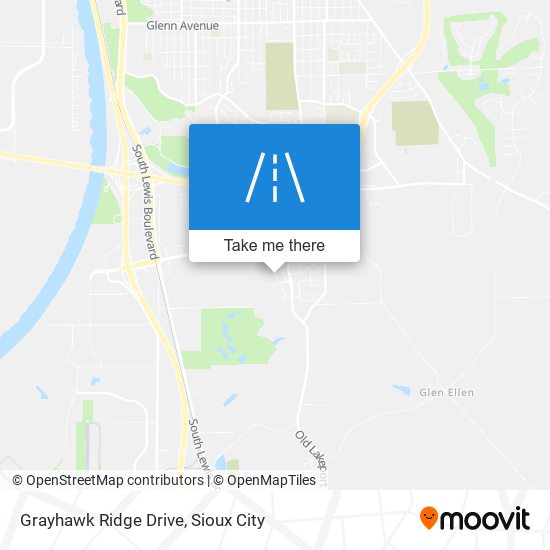 Mapa de Grayhawk Ridge Drive