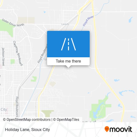Mapa de Holiday Lane