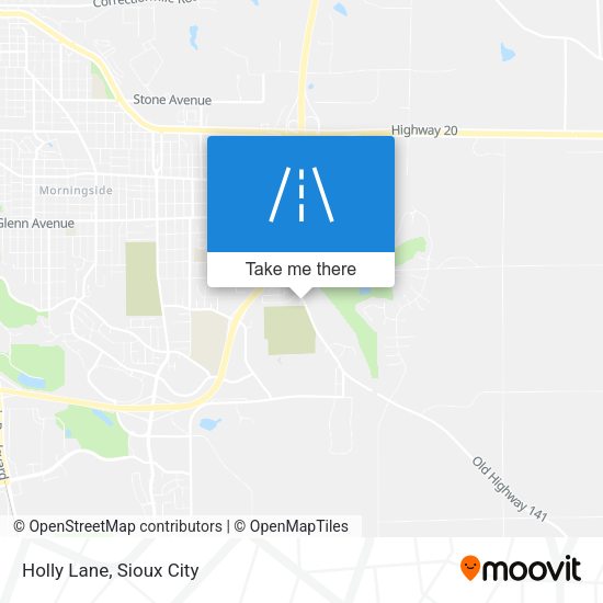 Mapa de Holly Lane