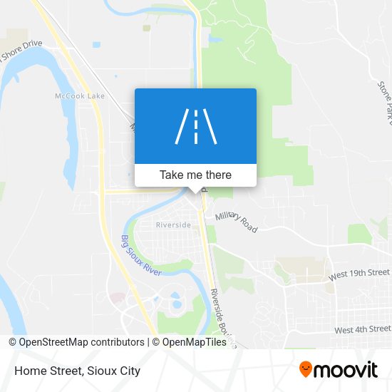 Mapa de Home Street