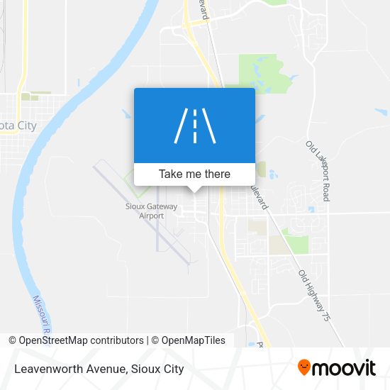 Leavenworth Avenue map