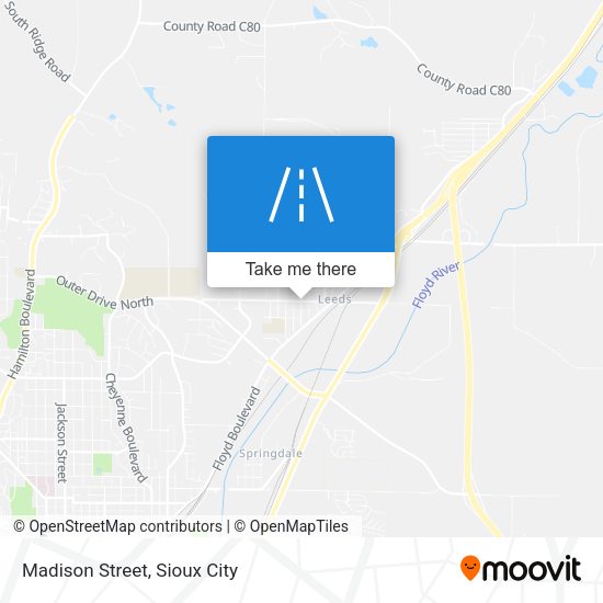 Madison Street map