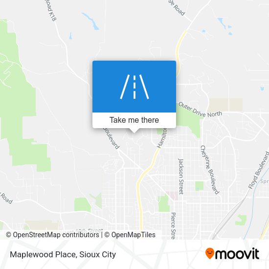 Mapa de Maplewood Place