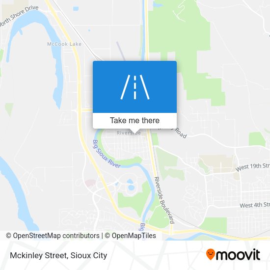 Mapa de Mckinley Street
