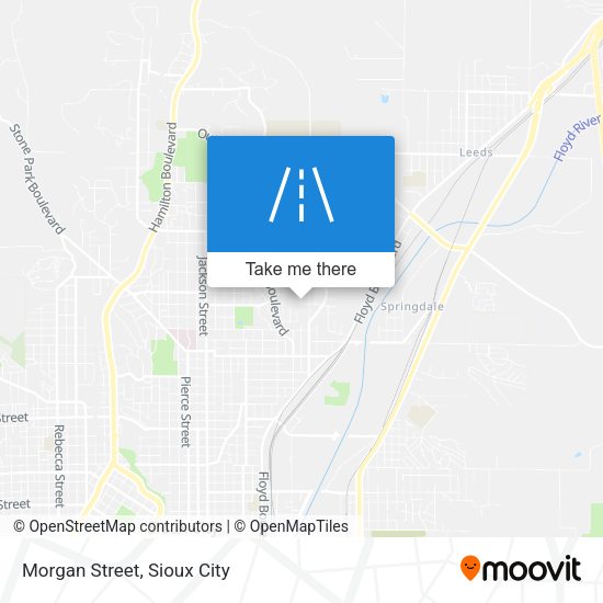 Mapa de Morgan Street