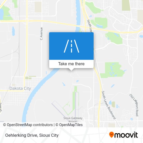 Oehlerking Drive map