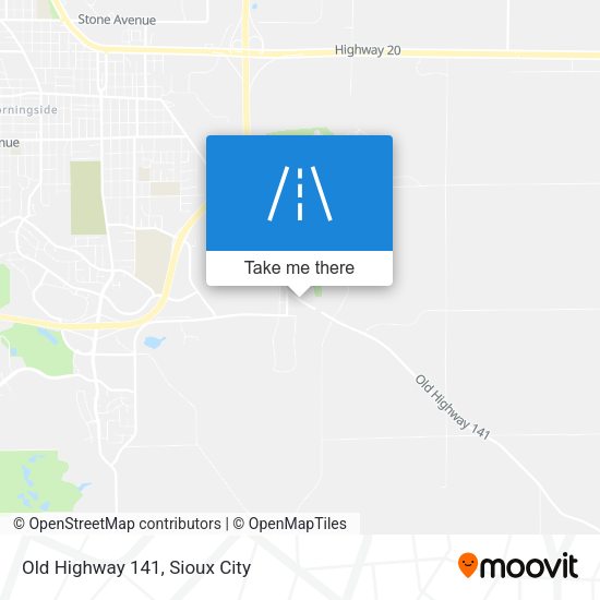 Mapa de Old Highway 141