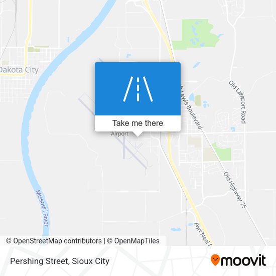 Mapa de Pershing Street