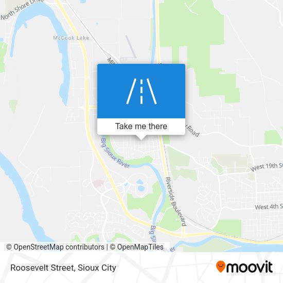 Mapa de Roosevelt Street