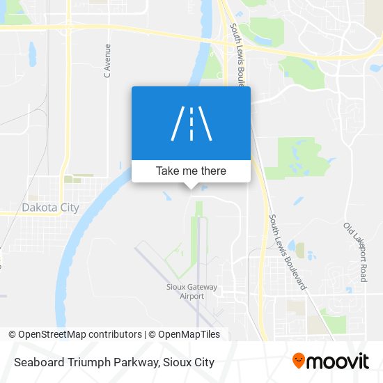 Seaboard Triumph Parkway map