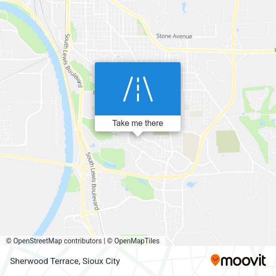 Mapa de Sherwood Terrace