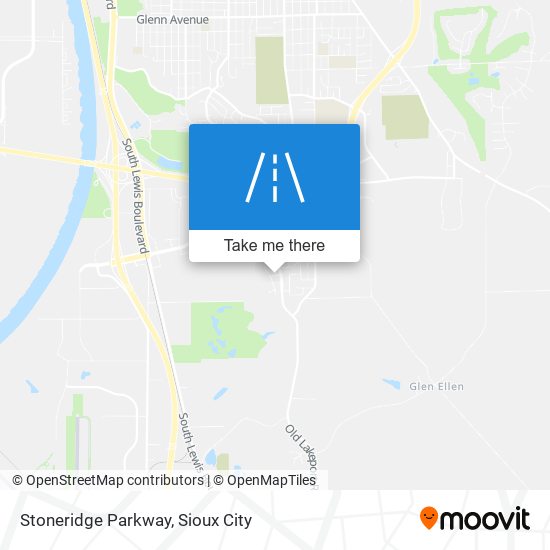 Stoneridge Parkway map