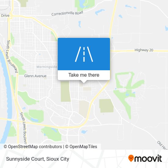 Sunnyside Court map