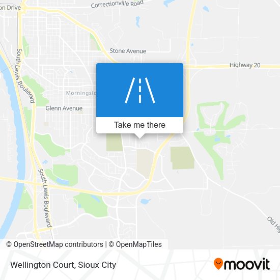 Mapa de Wellington Court