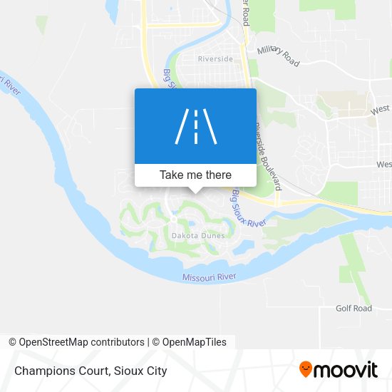 Champions Court map