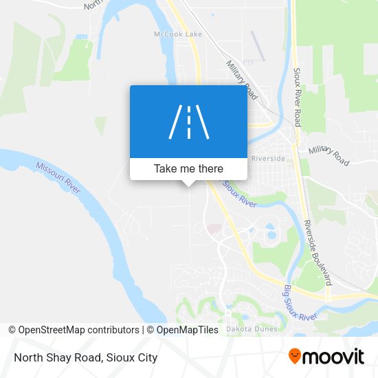 North Shay Road map