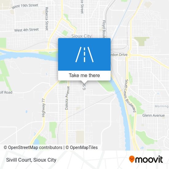 Sivill Court map